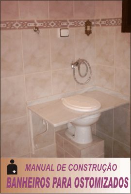 Uma visão geral de um banheiro para ostomizados