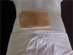 A cueca branca se mostra mais higiênica