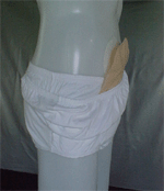 A cinta com a cueca