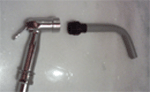 Juntando a ducha com o lavador